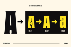 VORKA - Headline Display Typeface Product Image 3