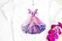 Pretty Fairy Dress PNG Clipart Product Image 3