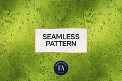 Spilled Matcha Texture, Green Abstract Liquid Digital Paper Product Image 3