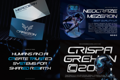 Futuristic &amp; Sport Font Bundle Product Image 7
