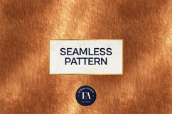 Copper Metallic Texture | Brushed Foil Background Product Image 3