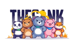 Cartoon Animal Mascot Illustration Product Image 1