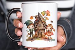 Watercolor Hansel and Gretel PNG Clipart Product Image 3