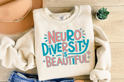 Neuro Diversity is Beautiful Svg | Svg Cut File | Shirt Svg Product Image 2