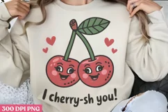 I Cherry sh You PNG, Valentine Puns Sublimation PN Product Image 2