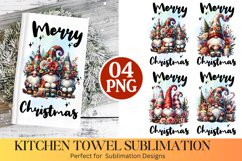 Merry Christmas, Kitchen Towel - Christmas Towel Design Product Image 1