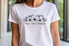 Flower Monogram Svg, Flower Svg Product Image 3