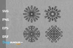 Christmas Ornament | Snowflake Svg Product Image 2