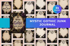 Mystic Gothic Junk Journal Kdp interiors Product Image 1