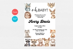 Baby Shower Invitation Template 322 Product Image 1