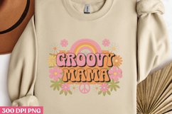 Groovy mama PNG, Mom Mama Mother Day PNG Product Image 2