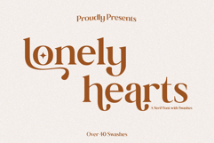 Lonely Hearts A Serif Font with Swashes Product Image 1