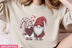 Chef Valentine&#039;s Gnome PNG, Cozy Valentine Sublimation PNG Product Image 2