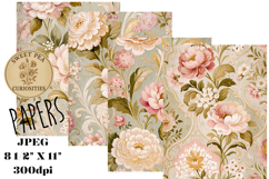 Shabby Chic, Papers, Junk Journal Product Image 1