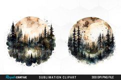Forest Moons Clipart Fun Product Image 1