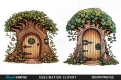 Forest Fairy Door Sublimation Art Product Image 1