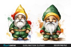 South African Flag Gnome Clipart Fun Product Image 1