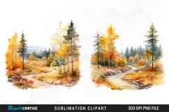 Autumn Landscapes PNG Product Image 1