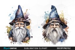 Gothic Gnome Sublimation Clipart Product Image 1