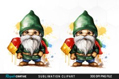 South African Flag Gnome Clipart Set Product Image 1