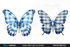 Orange &amp; Black Butterflies Image Clipart Product Image 1