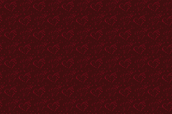 Pixel art Hearts prints |Valentine's seamless patterns Product Image 5