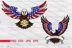 eagle patriotic png eps svg jpg america July 4th Patriotic S Product Image 1