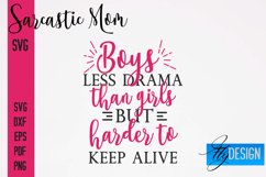 Sarcastic Mom SVG Design|Sassy Quotes SVG Design|Mum SVG Product Image 1