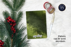 Spilled Matcha Texture, Green Abstract Liquid Digital Paper Product Image 4