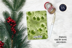 Matcha Foam Texture, Green Bubble Pattern Product Image 4