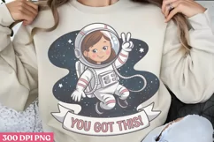 You Got This! PNG, Retro Motivation Sublimation PNG Product Image 1
