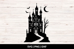 Spooky House SVG, Haunted House SVG Product Image 1