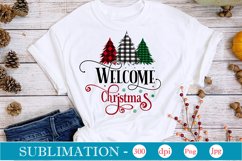 Christmas Sublimation Design | Christmas PNG Design Product Image 2