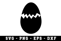 Egg SVG | SVG Cut files | Cricut Product Image 1