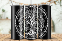 20oz Tumbler laser svg|Tumbler Celtic tree, Tree of Life Product Image 1