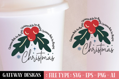 Christmas Bells Are Ringing svg design Product Image 1
