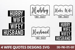 Wife Quotes Designs SVG Product Image 1