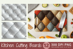 3D Quilted Puff Cutting Boards sublimation Design Product Image 1