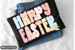 Happy Easter PNG | Girl Easter PNG | Preppy Easter PNG Product Image 1