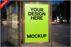 Bus Stop Billboard Product Image 1
