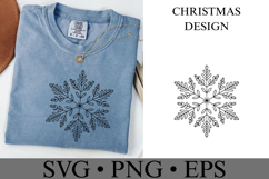 Christmas Snowflakes Svg | Christmas svg | Shirt Svg Product Image 2