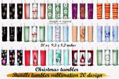 Christmas tumbler bundle,Christmas Tumbler Sublimation Desig Product Image 1