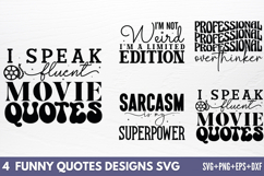 Funny Quotes Designs SVG Product Image 1