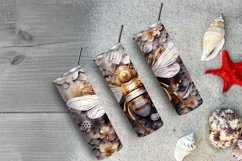 3d Bee Honeycomb Black and Gold 20 oz Skinny Tumbler Wrap Product Image 6