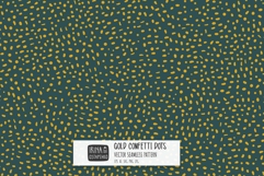 Gold Confetti Dots Seamless Pattern Product Image 1