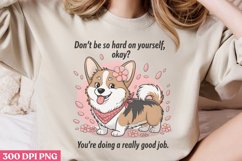 Dont be so hard on yourself PNG, Positive Motivation Sublima Product Image 2