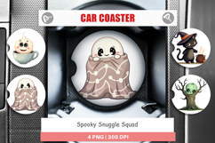 Car Coaster Snuggle Spooky Squad Product Image 1