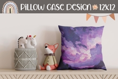 Cosmic Sky Pillow Case Design, Cosmic Pillow Sublimation Product Image 1