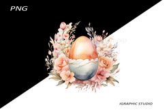 Easter Clipart, Easter Egg Clipart, Easter Bunny Png Product Image 1