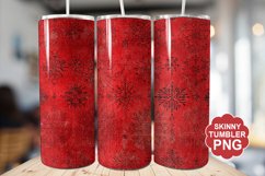 Christmas Red Tumbler | Christmas Tumbler Wrap Product Image 1